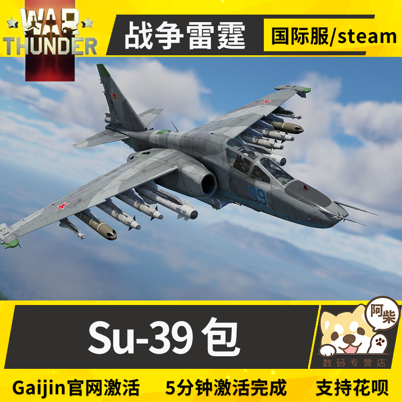 WarThunder 战争雷霆 苏39 Su-39包白脸熊Attack...