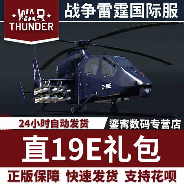 War thunder 战争雷霆 直19E Z19E 礼包...