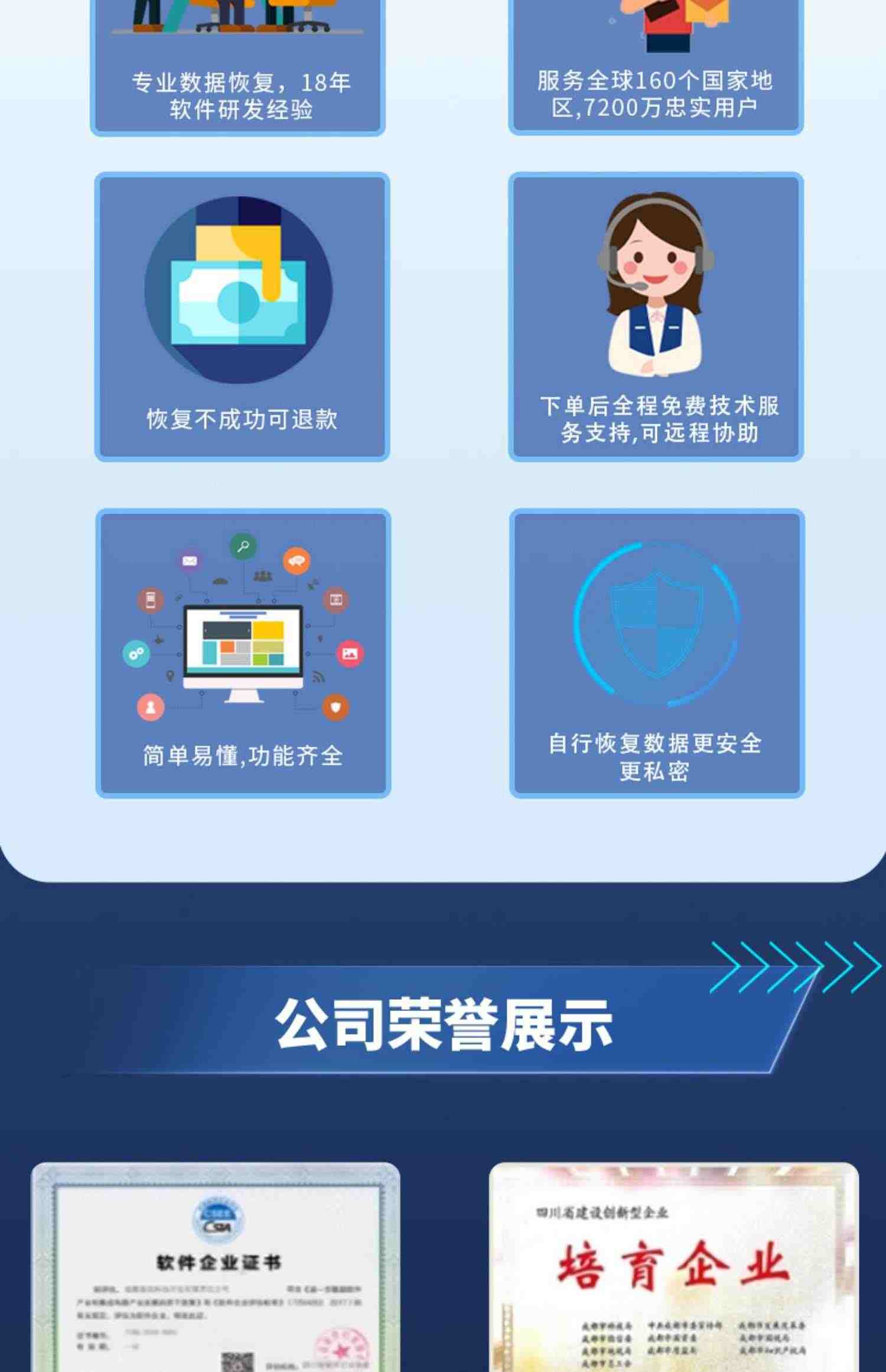 EaseUS易我数据恢复软件 Windows数据恢复激活码电脑硬盘u盘sd卡