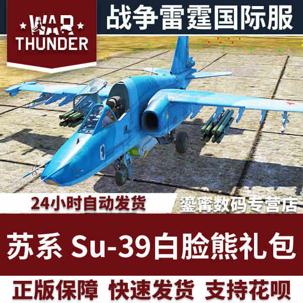 War thunder 战争雷霆 苏39 su39 白脸熊 礼包 At...