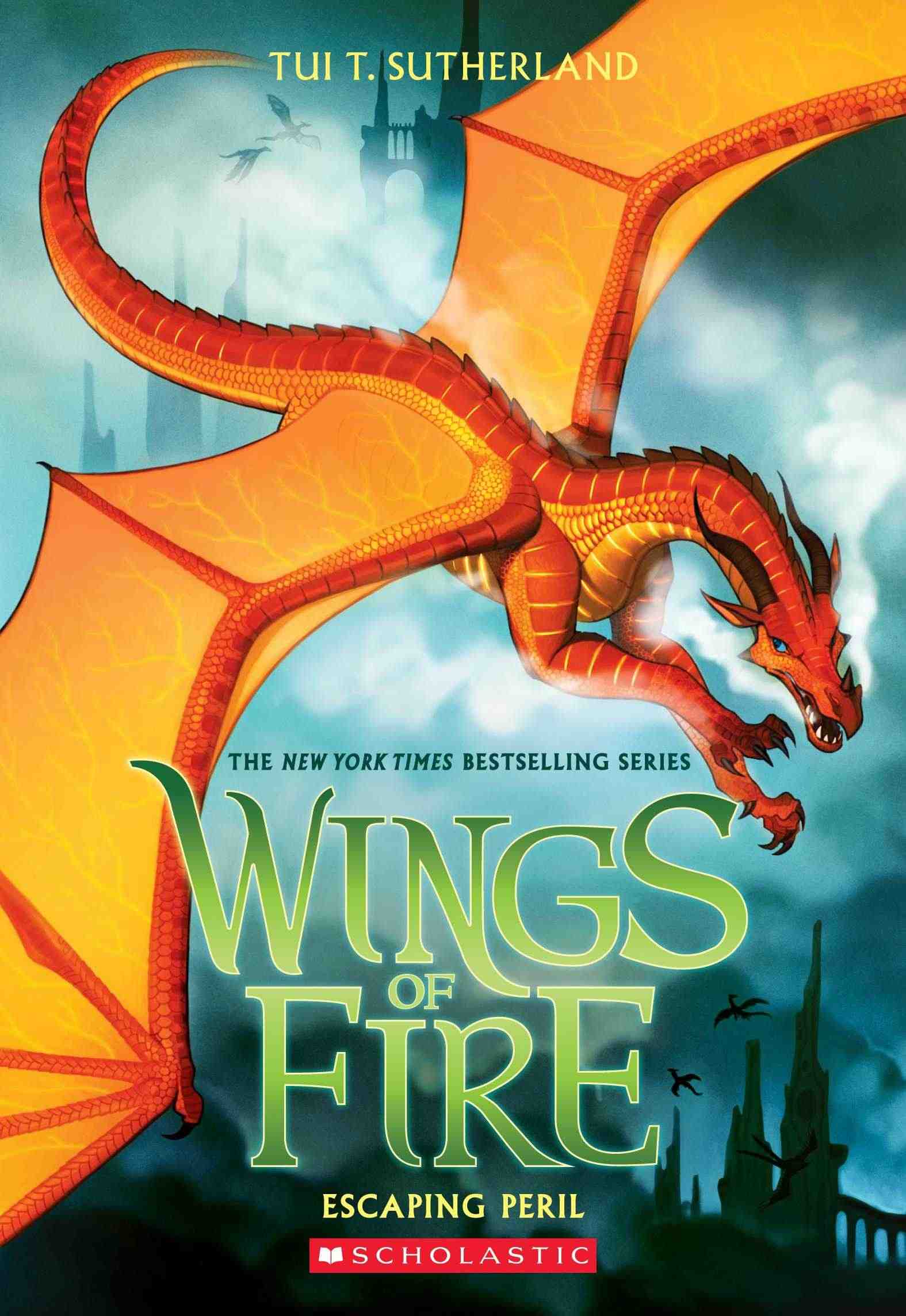 英文原版 火翼飞龙8：龙魂泯灭的假面女王 Wings of Fire:...