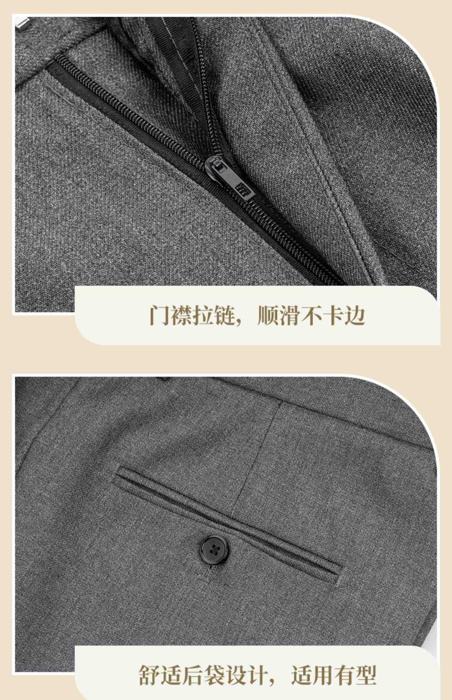 中老年人中山装男套装中山服春秋老人服装爷爷外套国服爸爸装翻领