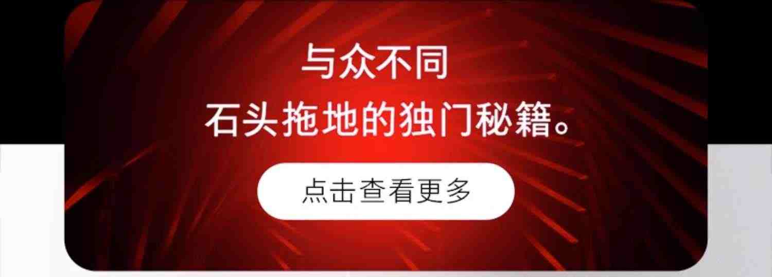 石头扫地机器人G10S自清洁智能家用扫地拖地吸尘三合一体机