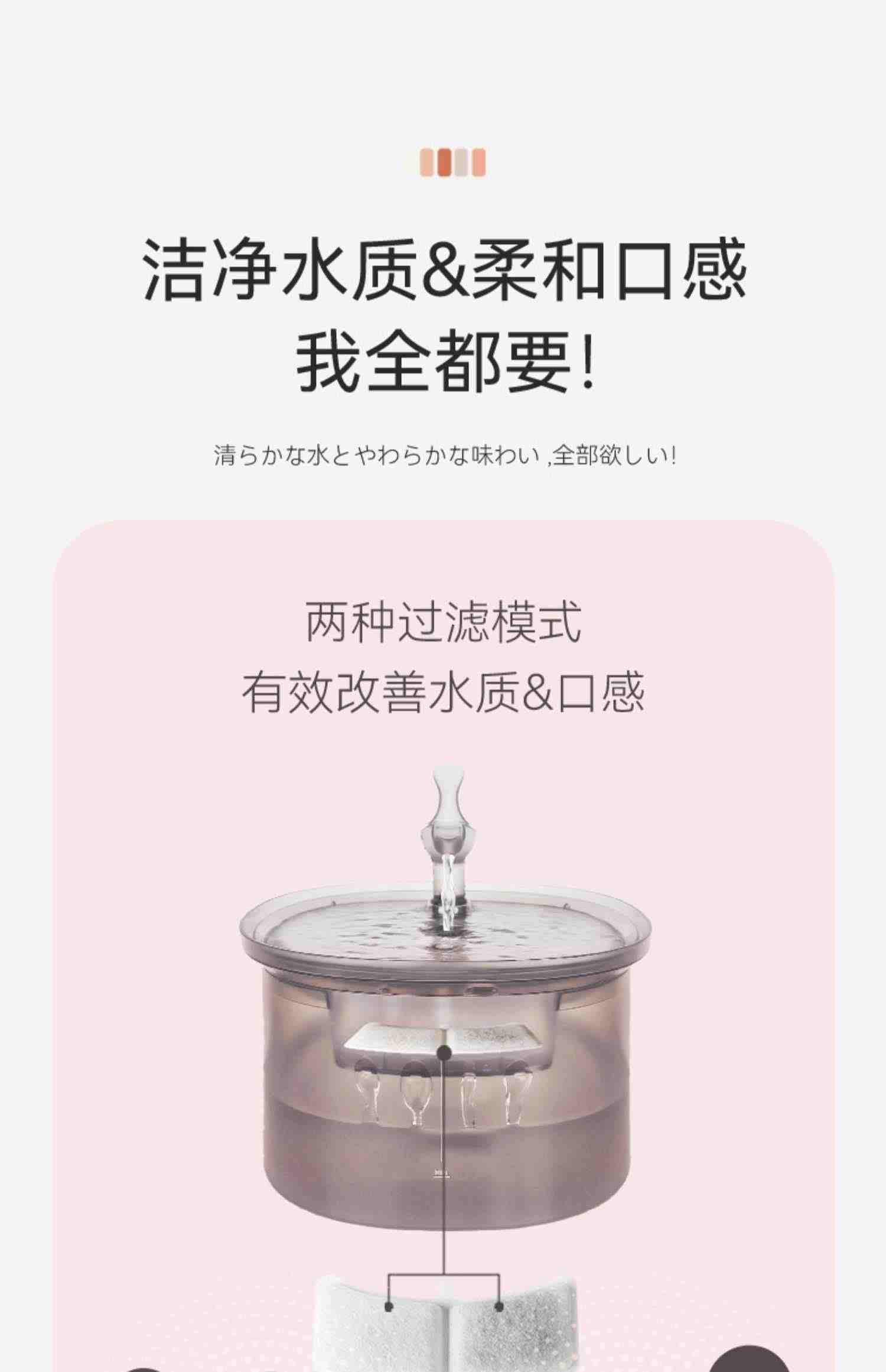 诺凡尔猫咪饮水机器自动循环宠物恒温喝水流动狗狗不插电加热神器