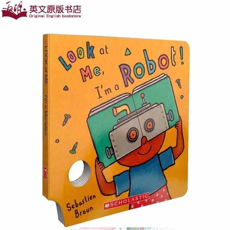 送音频：英文原版绘本Look At Me book I'm a Rob...