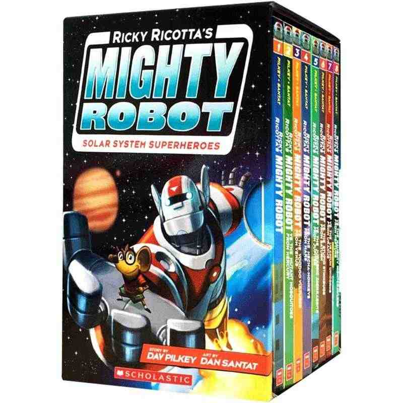 进口英文原版 Ricky Ricotta's Mighty Robot...