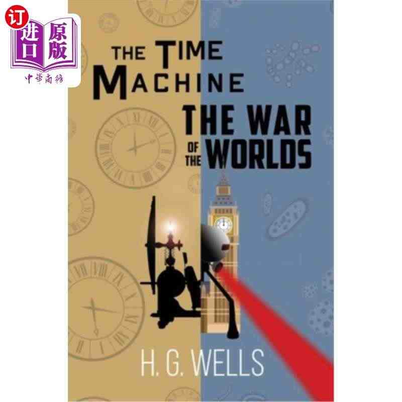 海外直订The Time Machine and The War of...