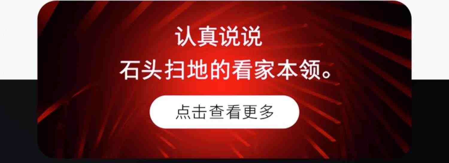 石头自清洁扫拖机器人G10S系列全自动家用扫地拖地吸尘三合一体机