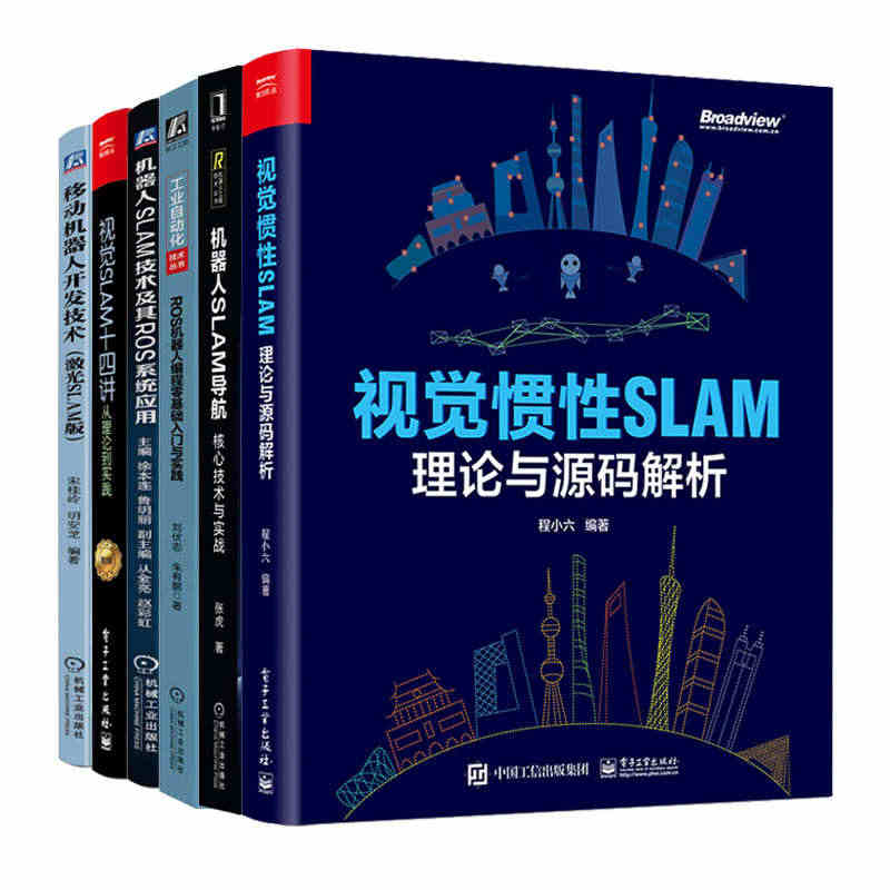 视觉惯性SLAM 理论源码解析+机器人SLAM技术及ROS系统+SLA...