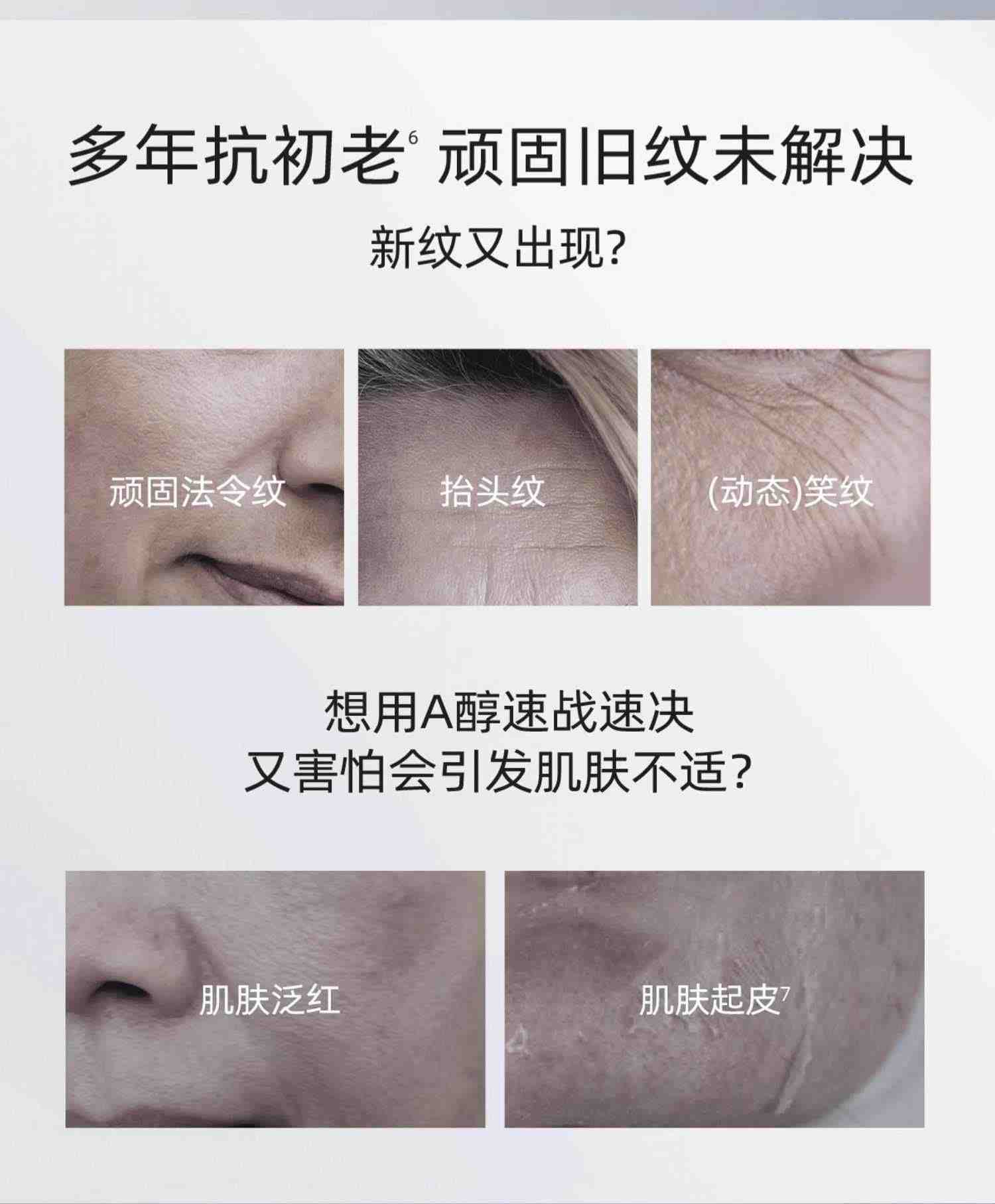 露得清二代维A醇抗皱修护赋活晚霜早C晚A淡化细纹视黄醇面霜