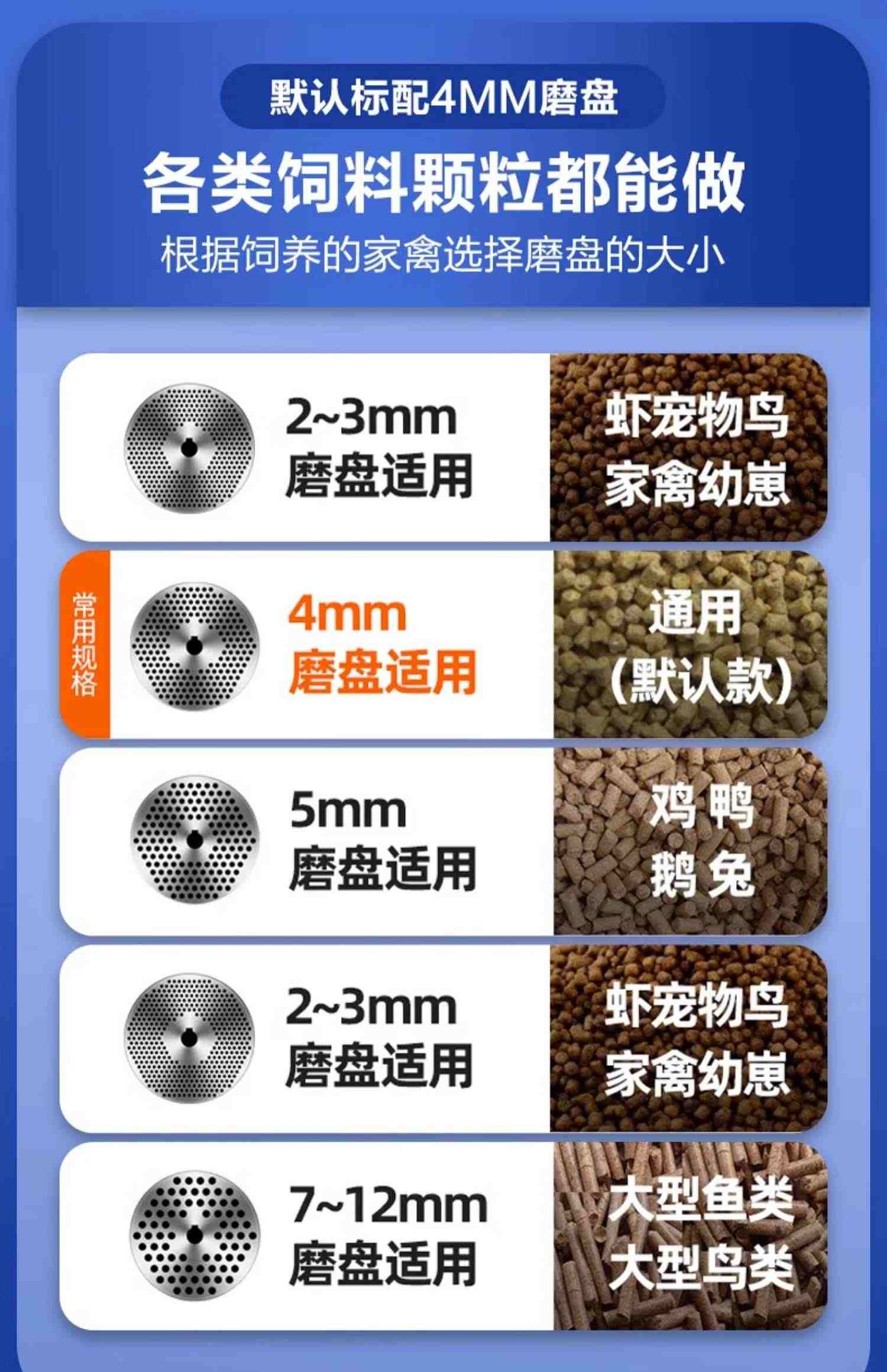 饲料颗粒机小型家用全自动机器膨化颗粒养殖设备大型造粒自制粒机