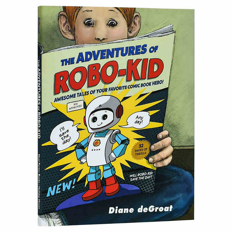 【翰德图书】The Adventures of Robo-Kid，机器...