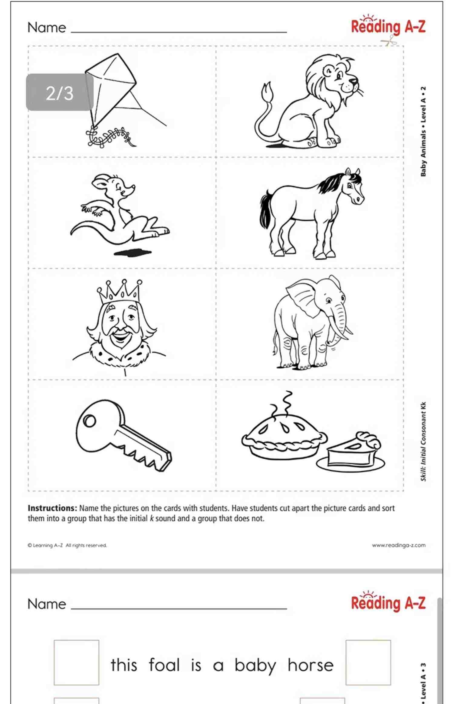 盖世童书 RAZ分级阅读绘本美国原版 Reading a to z 英文绘本aa/A/B/C/D/E/F/G/H/I/J/K/L/M/N/O级进口英语raz  支持小怪兽点读笔