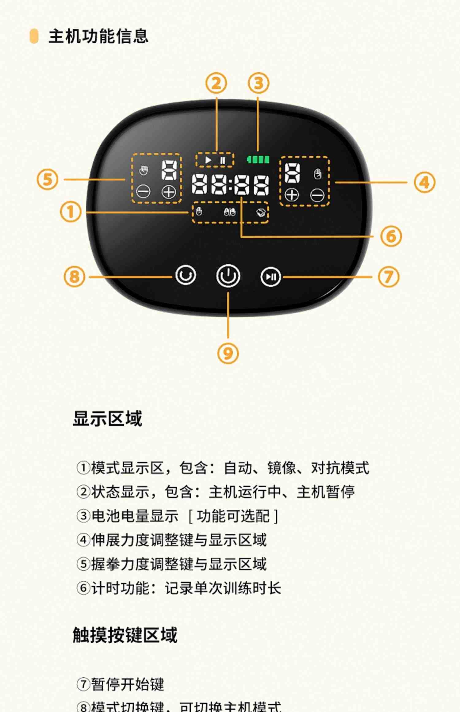 手指康复训练器材五指中风屈伸展手部手功能偏瘫气电动机器人手套