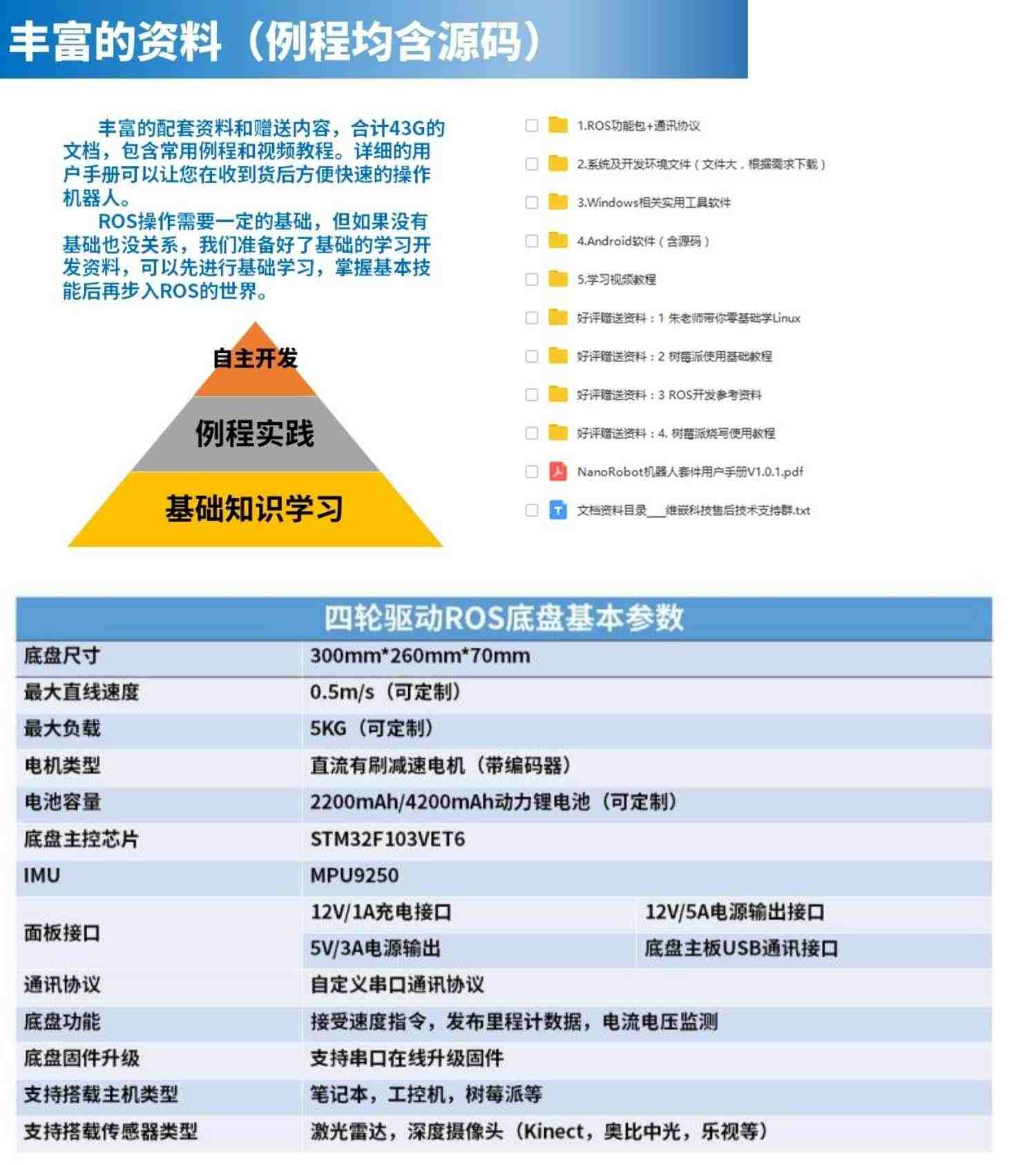 AGV小车复合机械手 智能搬运机器人底盘建图室内外巡导航多车协同