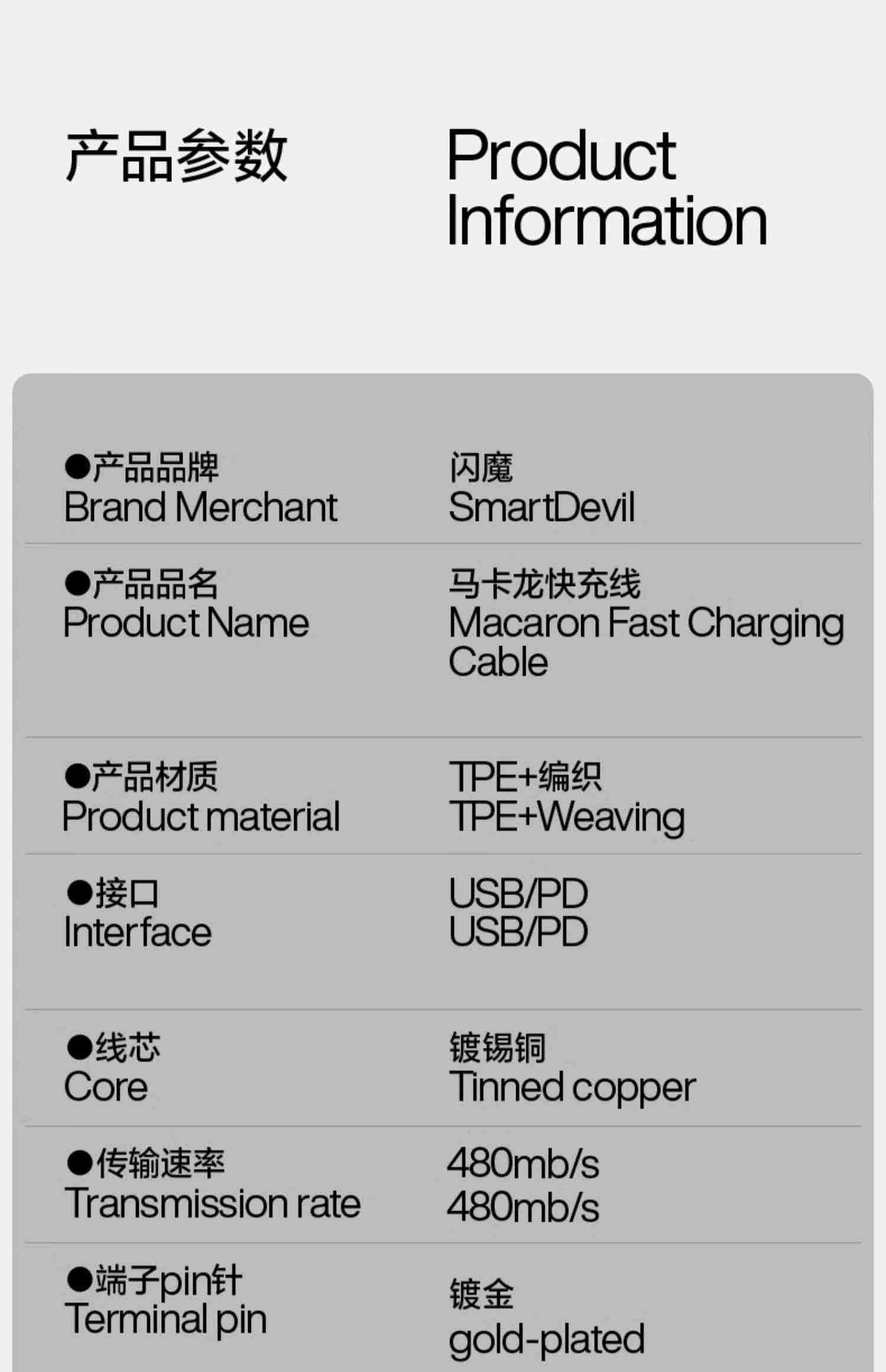 闪魔适用iphone14数据线苹果13Pro充电线器pd20w快充线12平板iPad闪充11加长2米typec转lighting手机x快速max