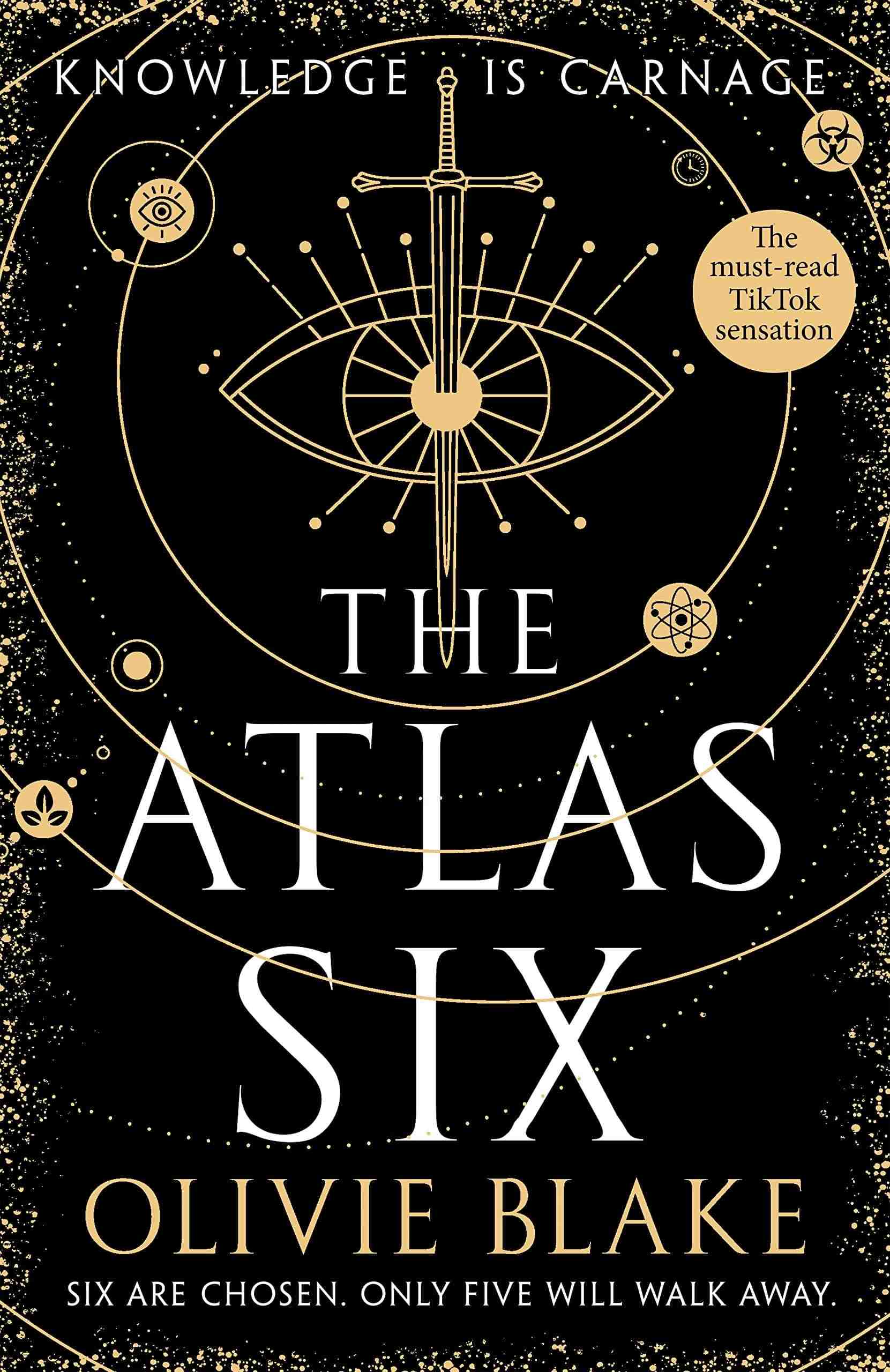 英文原版 阿特拉斯六号 The Atlas Six 科幻奇幻小说 Ol...