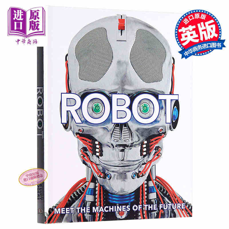 【中商原版】机器人 机器的未来 英文原版 DK-Robot: Meet...