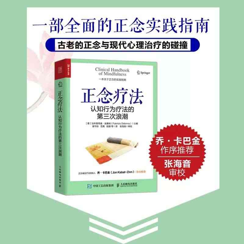 正念疗法：认知行为疗法的第三次浪潮 法布里奇奥·迪唐纳 心理学书籍心理...