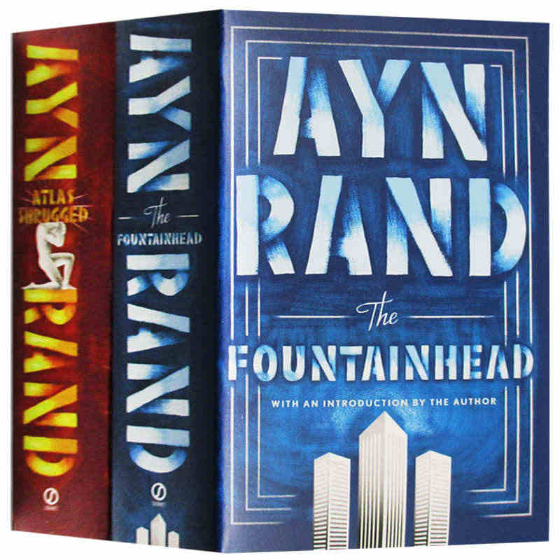 正版 源泉 阿特拉斯耸耸肩 英文原版 Ayn Rand Box Set...