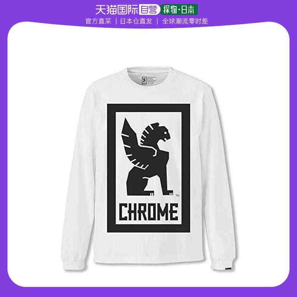 【日本直邮】Chrome谷歌 男士卫衣BIG LOCKUP L/S T...