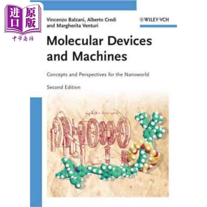 现货 分子装置与机器 纳米世界的概念和展望 第2版 Molecular...