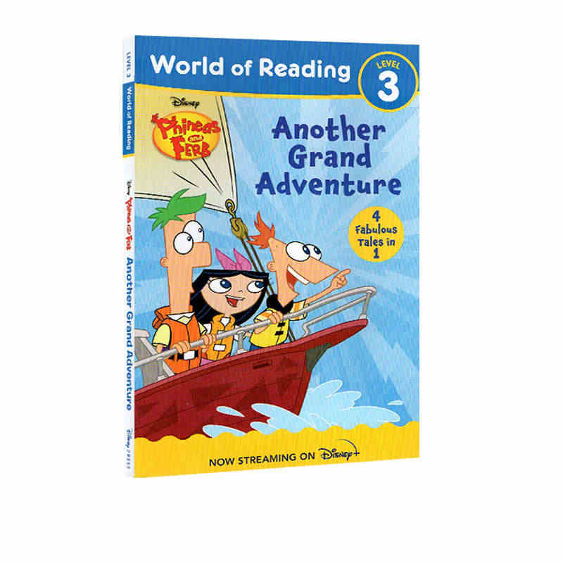 英文原版 World of Reading Phineas and F...