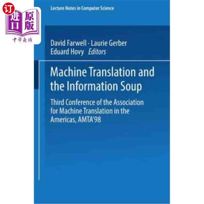 海外直订Machine Translation and the Inf...