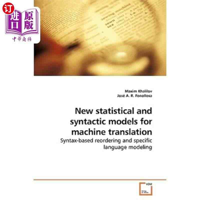 海外直订New statistical and syntactic m...