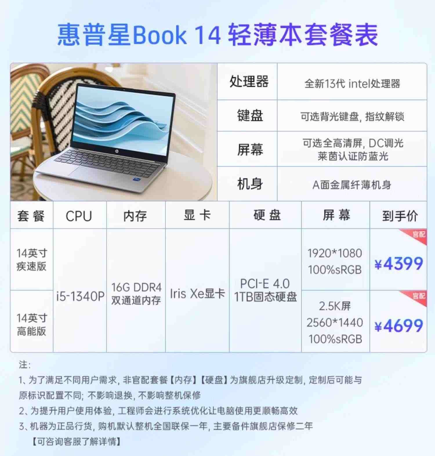 【爆款本】HP惠普星14 Pro可选12代英特尔酷睿i5/i7 2.8k屏笔记本电脑轻薄便携学生商务办公本惠普官方旗舰店