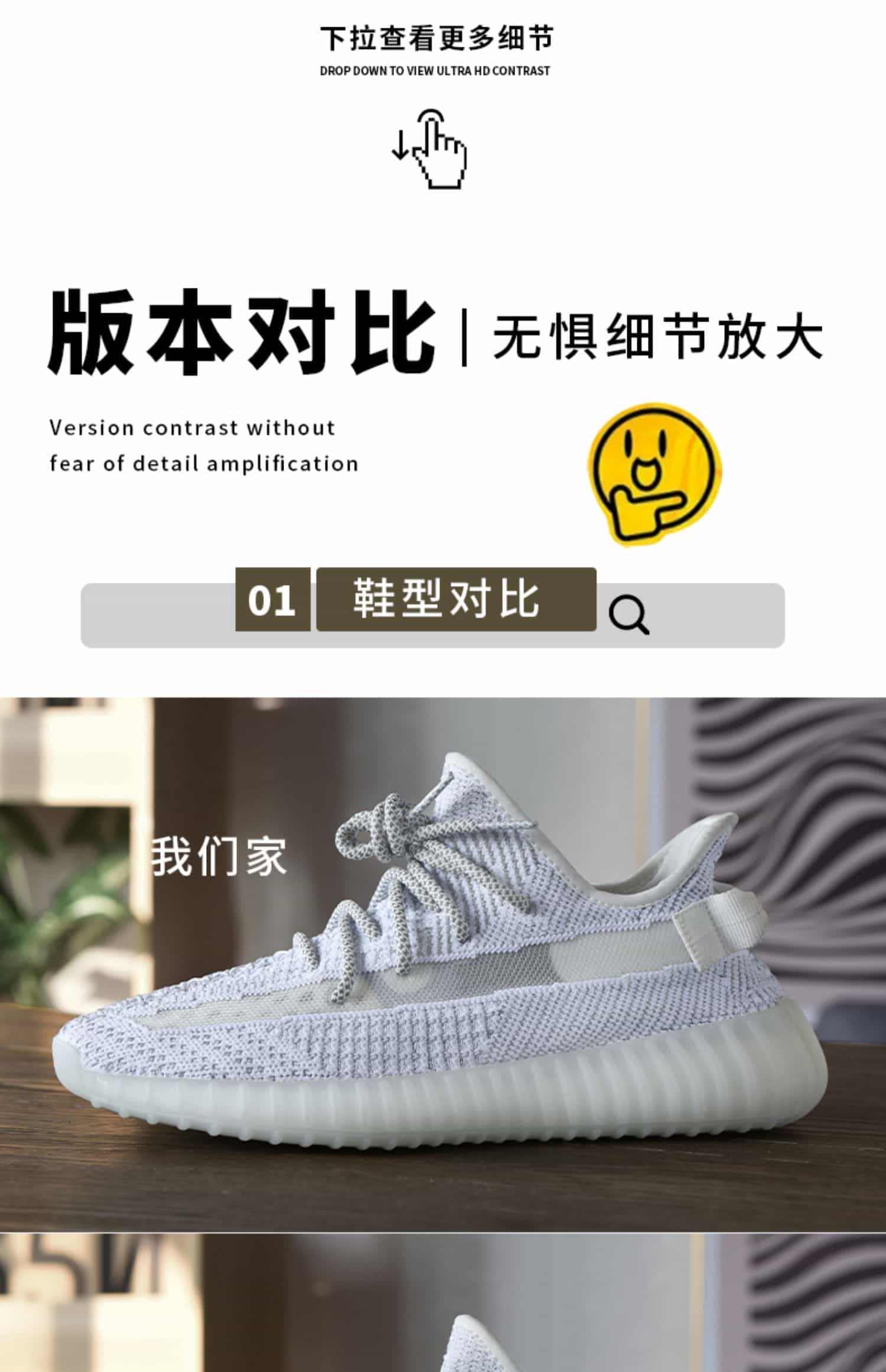 广椰子鞋350正品官网春季运动男鞋网红鞋子2023新款莆田OG YEEZY