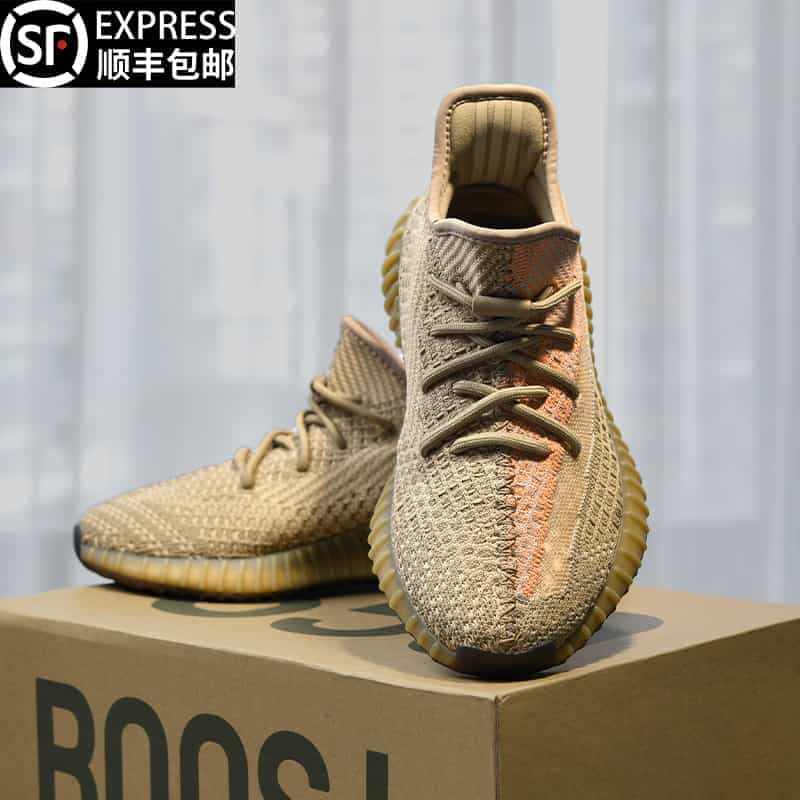 奢椰子350脏橙og yeezy男鞋旗舰店官网正品莆田夏季透气过毒女鞋...