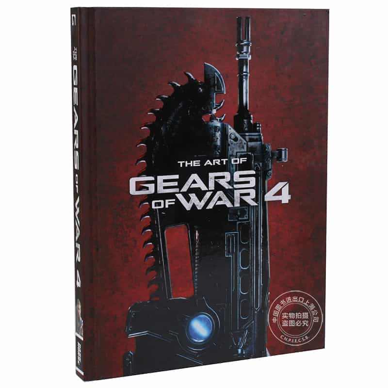 现货 英文原版 The Art of Gears of War 4 战...