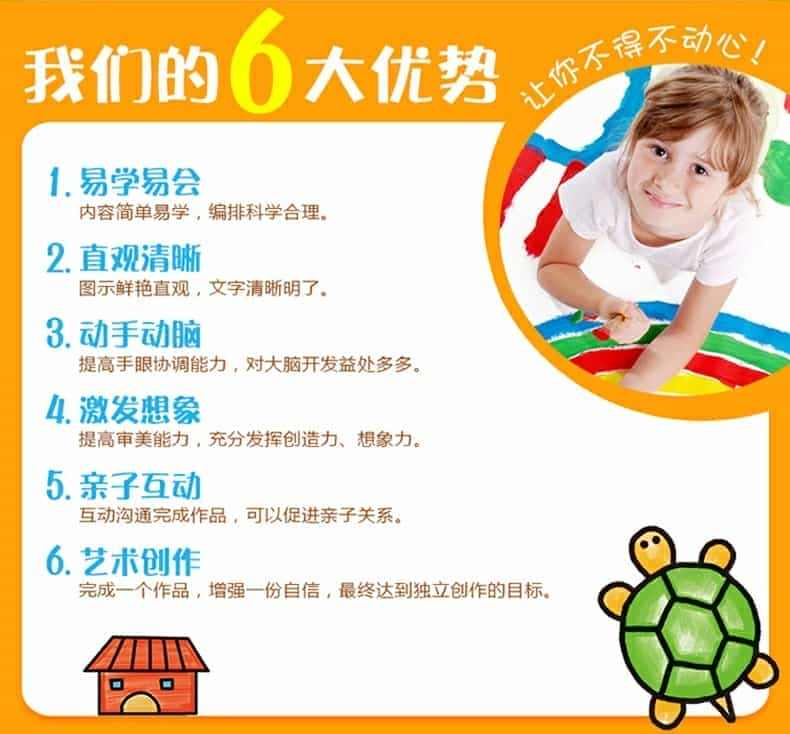 儿童简笔画3-6-9岁儿童画画书 易学幼师教材丛书 趣味分步学画大全 幼儿园美术课程教学和兴趣班使用启蒙书籍宝宝学画入门涂色涂鸦