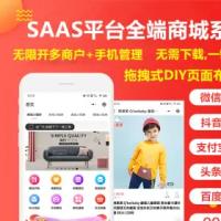 新版saas多商户商城小程序源码独立版/直播/DIY装修/微信/抖音/百度/支付宝APP知识付费
