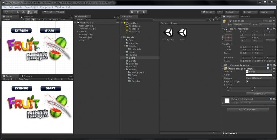 unity游戏《水果忍者》源码 - 宋马