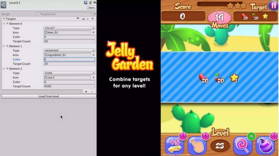 unity3D游戏《果冻花园》源码(类型:插件) - 宋马