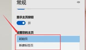 Microsoft Edge如何设置主页？