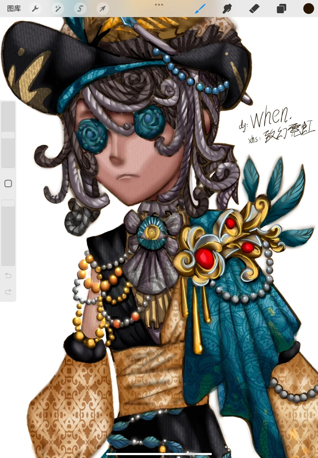 【稀世时装】画家- 捕梦网 爆料 - 宋马