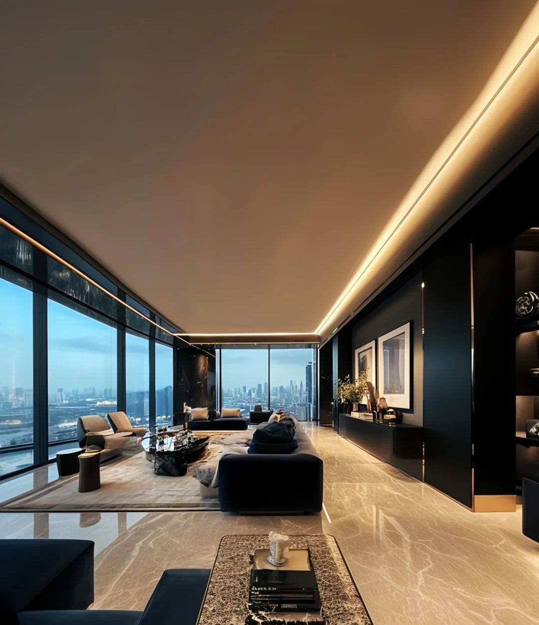 235㎡而已！普通人的轻奢风，照样拿得出手 - 宋马