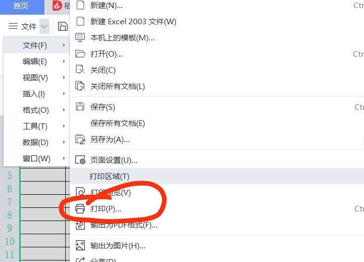 wps表格打印怎么选定打印区域？ - 宋马