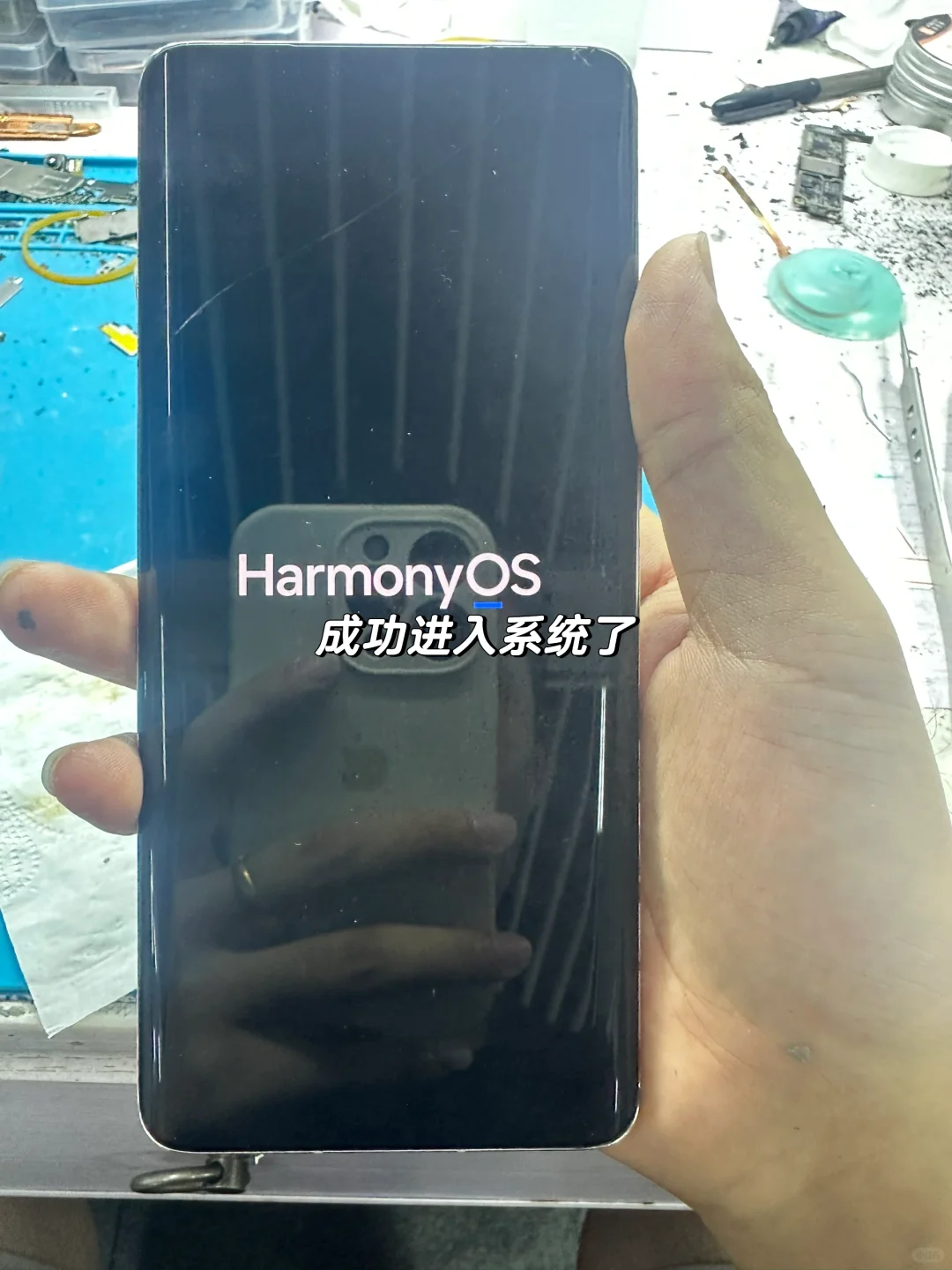 P50pro开机反复重启 进恢复模式，简简单单❗️