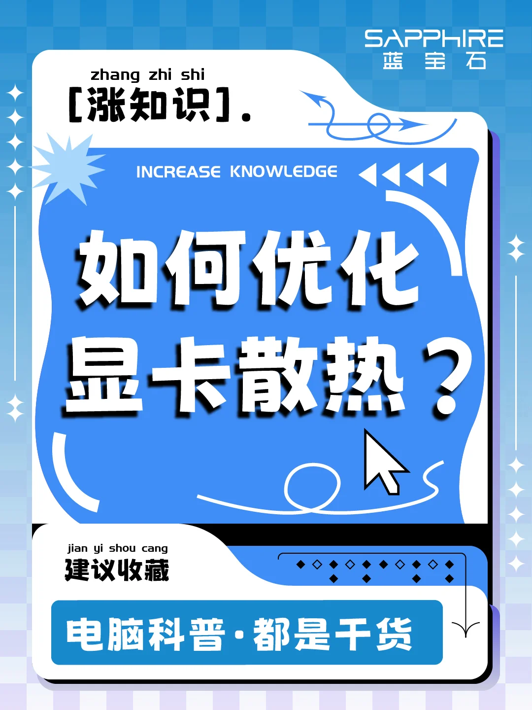 涨知识 | 如何优化显卡散热？来学！