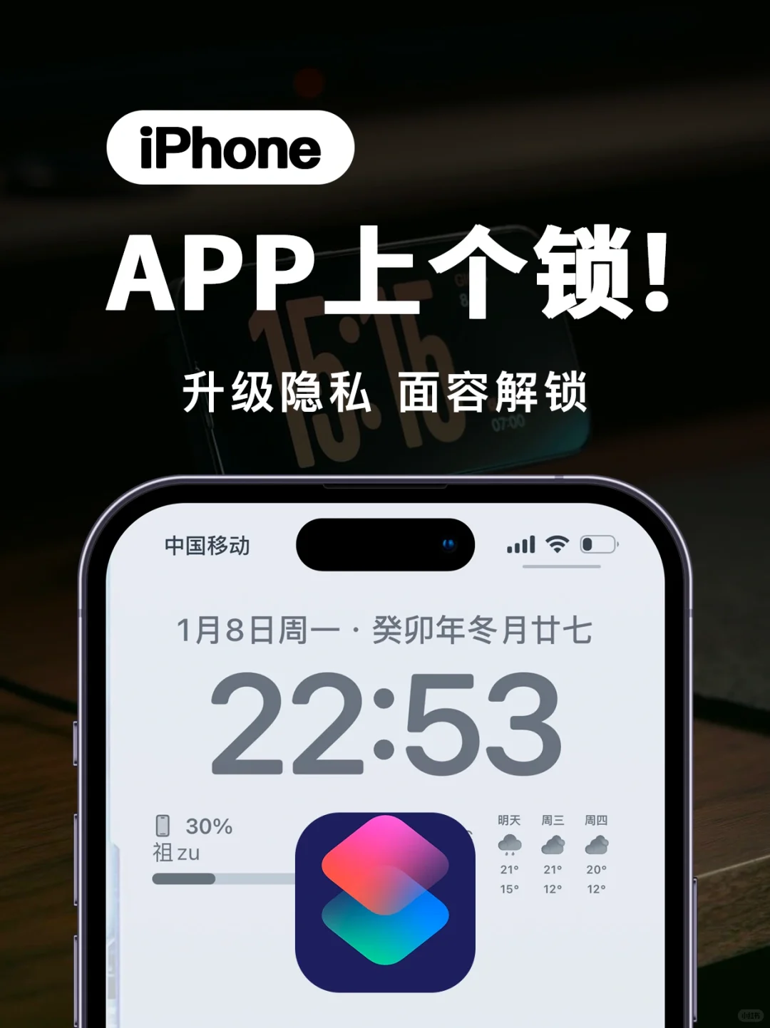给iPhone应用上锁的正确方式~