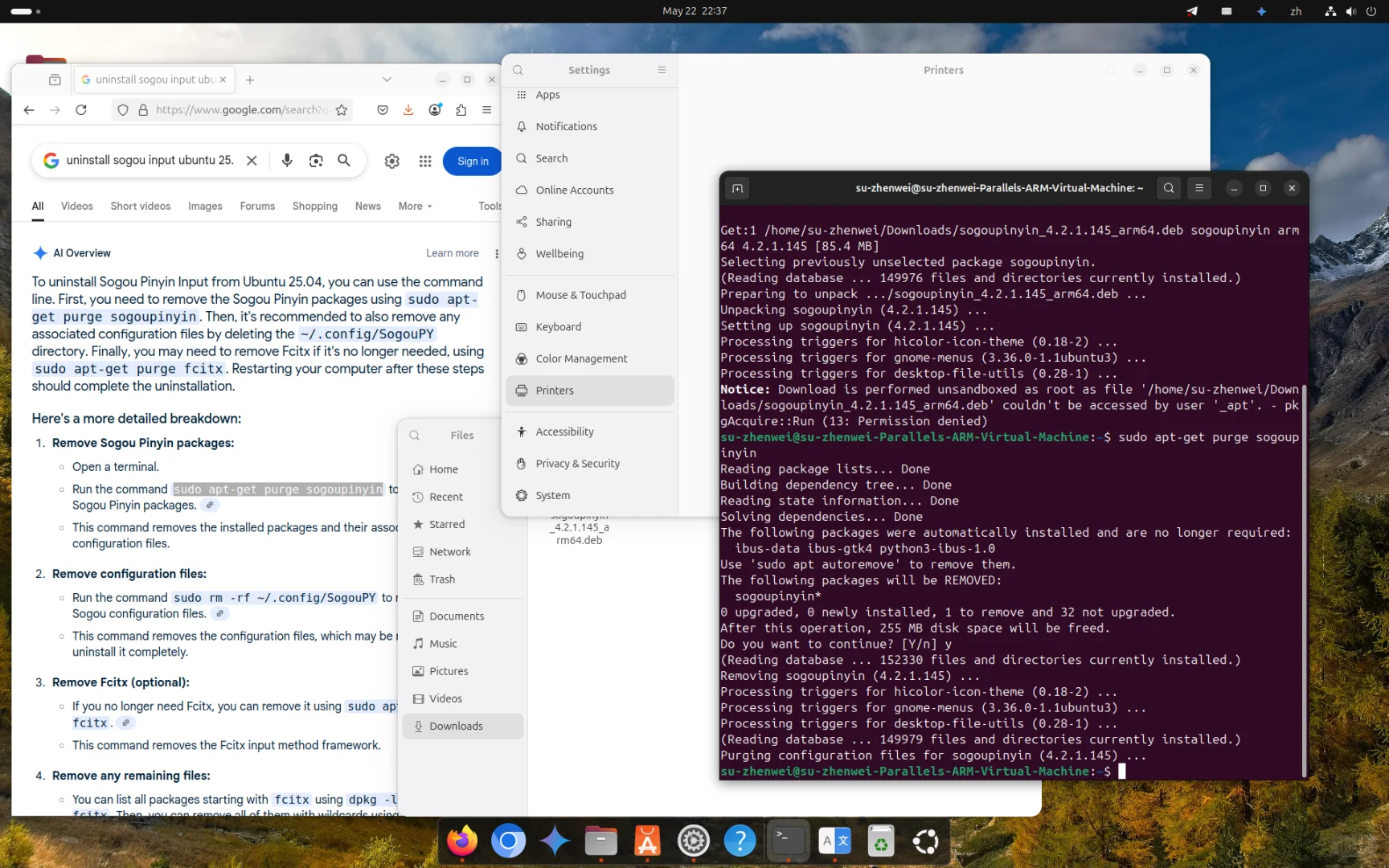 折腾了一晚上的Ubuntu,还是蒜鸟吧😒 - 宋马