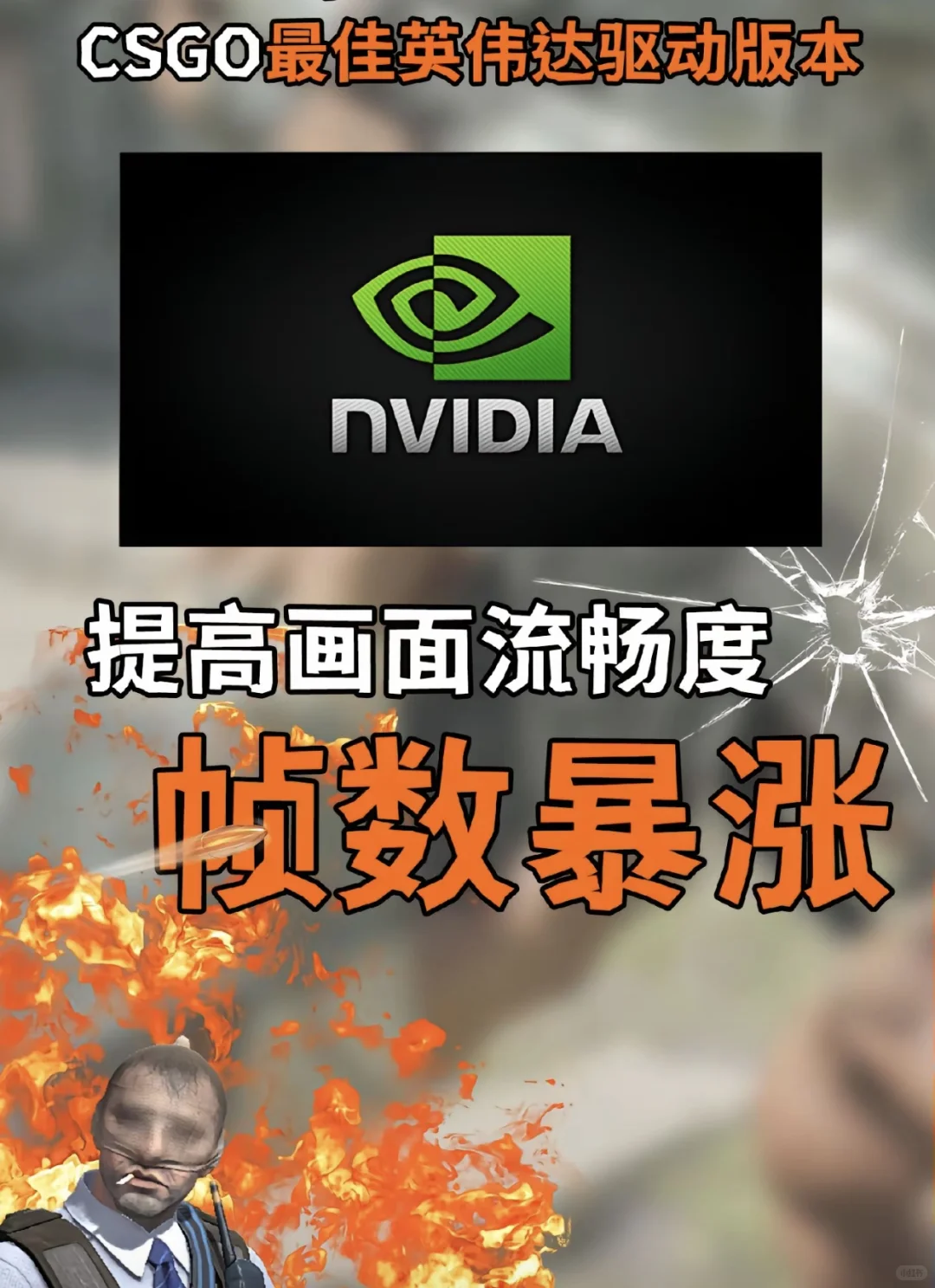正确选择显卡驱动版本！帧数暴涨画面更丝滑！