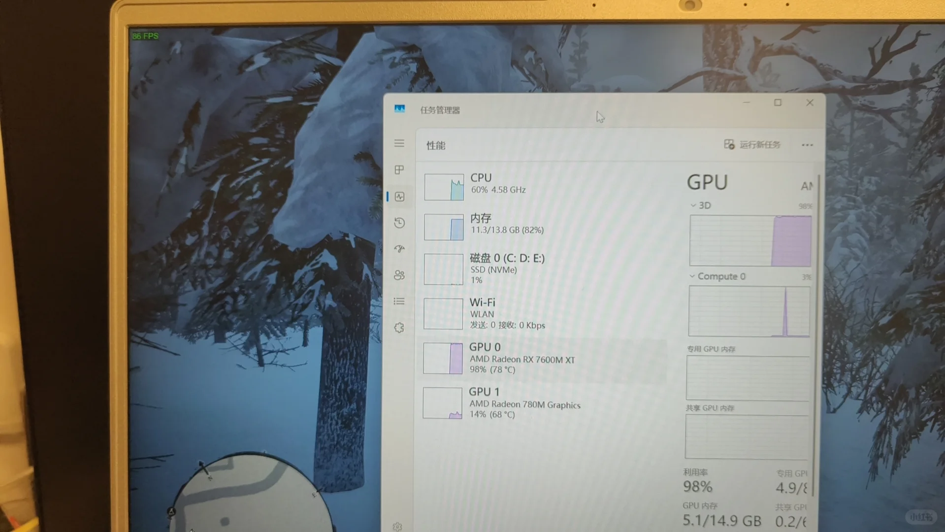 大表哥2 & A卡调教，2k全屏80帧