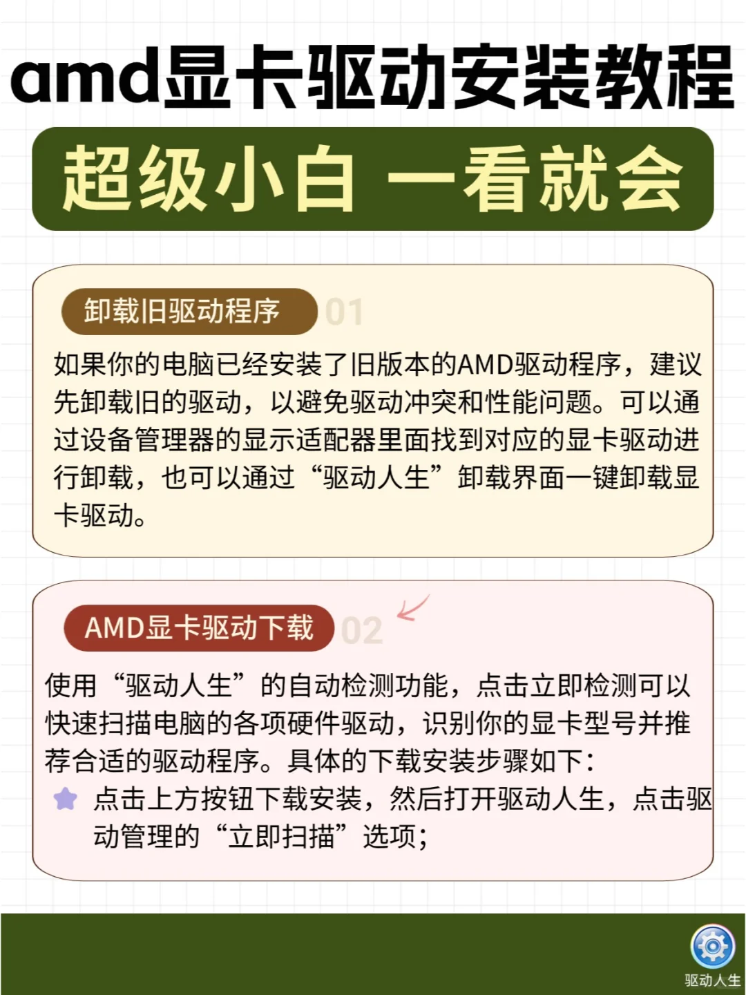 超详细！amd显卡驱动安装教程 - 宋马