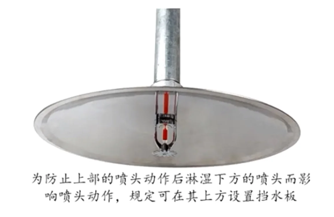 消防喷淋头周边一圈挡板是叫聚热罩还是挡水 - 宋马