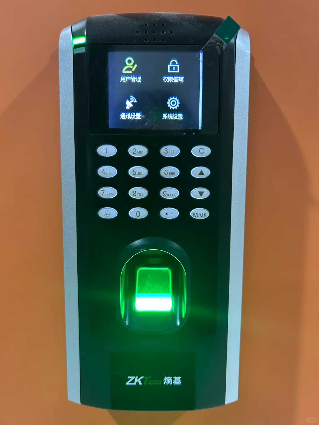 熵基F7PLUS门禁机重置管理员教程